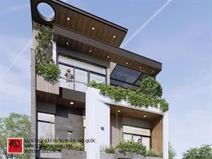 Thiết kế thi công nhà phố hiện đại 3 tầng 9x8m tại Phú Tài Phan Thiết